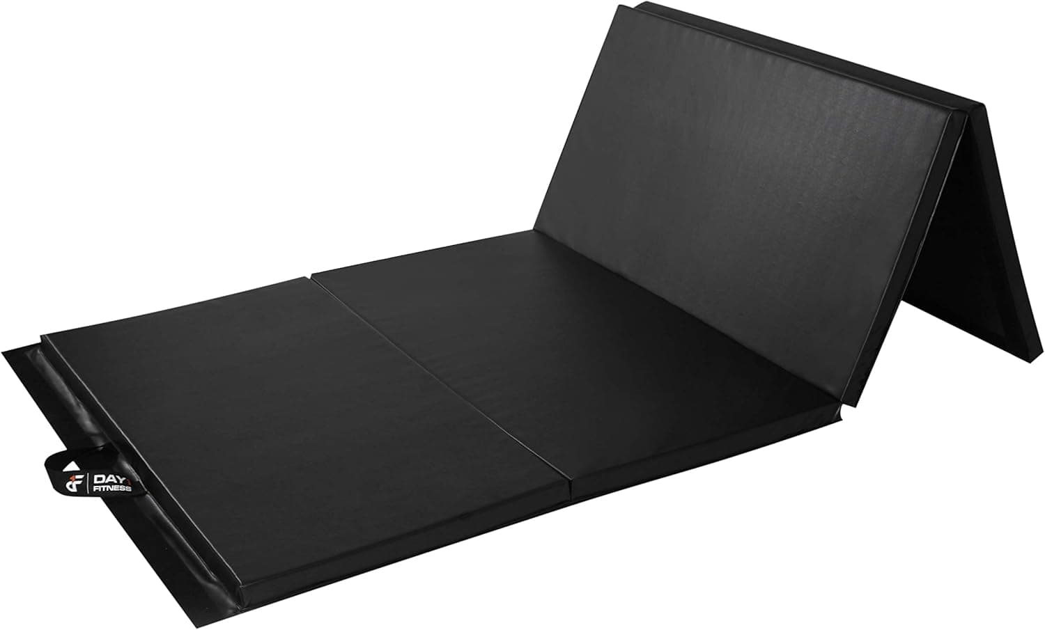Day 1 Fitness Folding Gymnastics Gym Mat – 4 Size and 3 Color Options - High-Density Foam, Exercise, Yoga, Gymnastics, Aerobics, Tumbling Mats