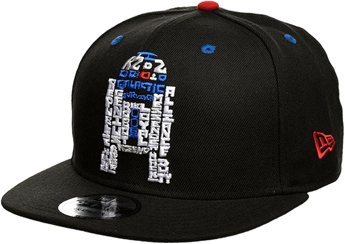 New Era Star Wars R2D2 Black Snapback (Black)
