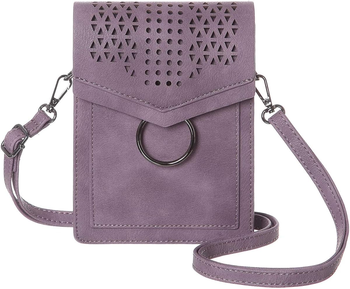 MINICAT Small Crossbody Bags for Women Faux Leather Cell Phone Purse with Card Slots