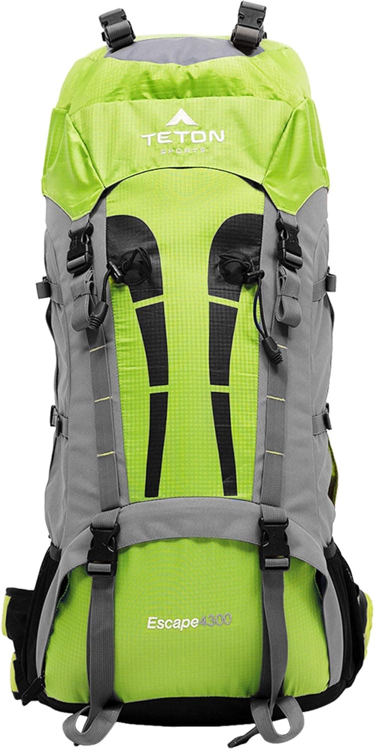 TETON Sports Ultralight Backpacks; Lightweight, Durable, Internal-Frame Backpack for Hiking, Backpacking, Travel and Camping; Not Your Basic Backpack