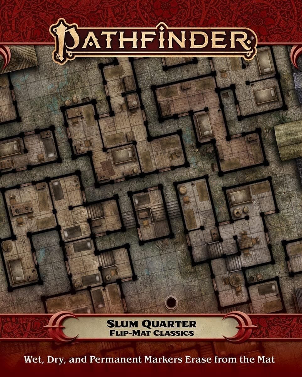 Paizo Flip-Mat Classics: Slum Quarter