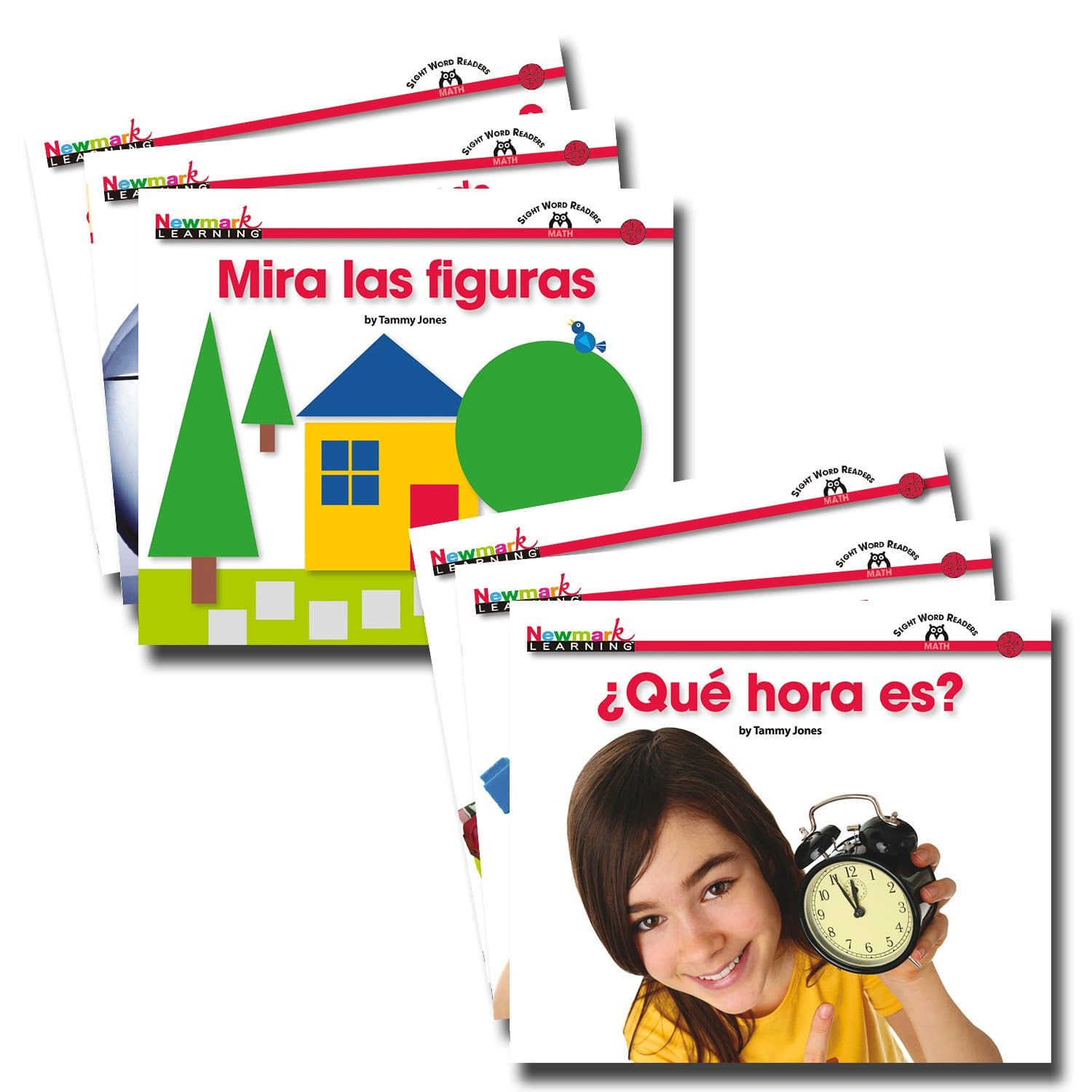 SPANISH Sight Word Readers Math Single-Copy Set (1 copy of 16 titles)