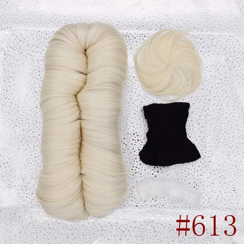 27 Pieces Weaving Bump Hair Straight Weave 613# light Blonde Color Hair Pieces Single Weft Natural Hair Human Hair