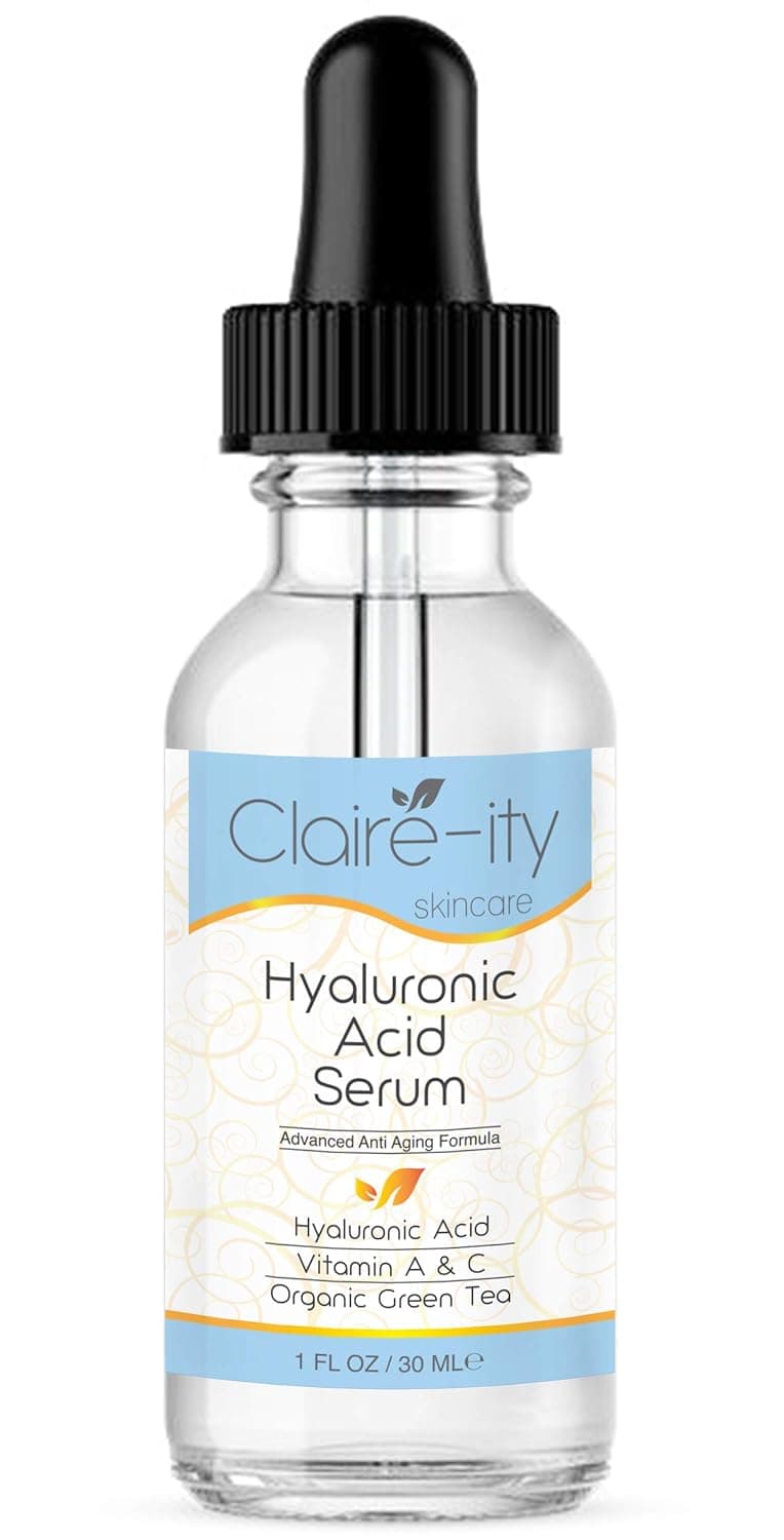 Hyaluronic Acid Serum For Face Claireity Skincare (1 OZ)