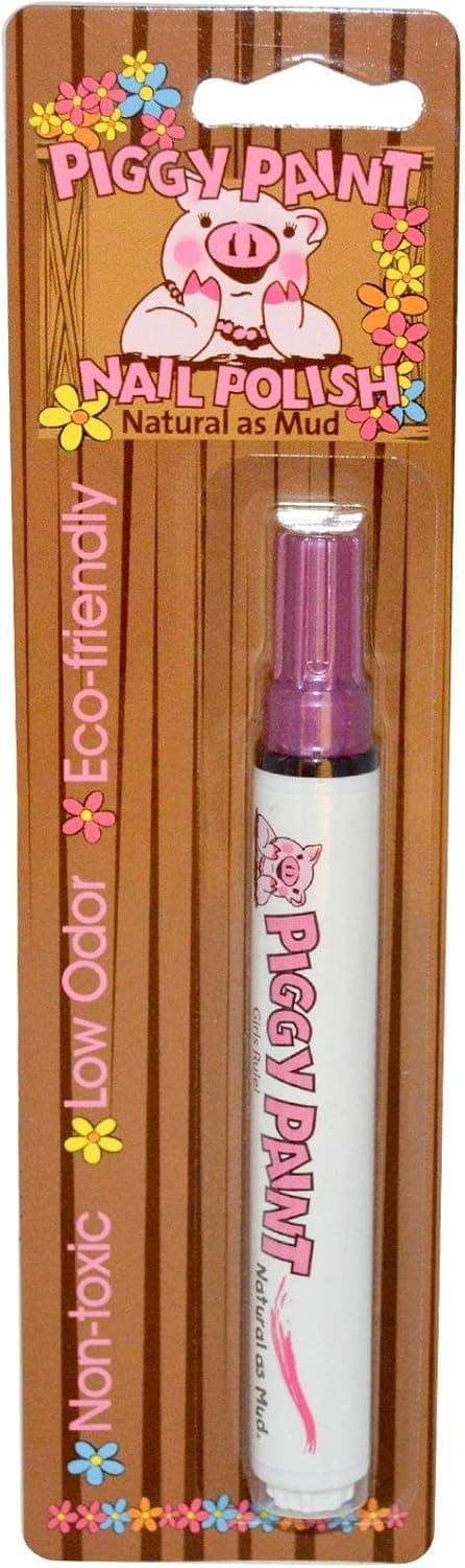 Piggy Paint Nail Polish Pen Non-Toxic Low Odor Eco-Friendly - Girls Rule!
