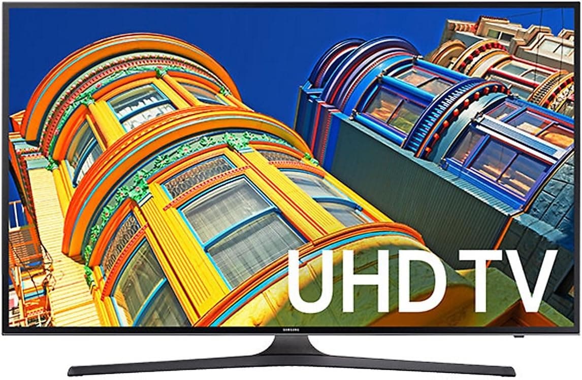 SAMSUNG UN50KU630DFXZA 50" LED 4K Smart TV (Renewed)