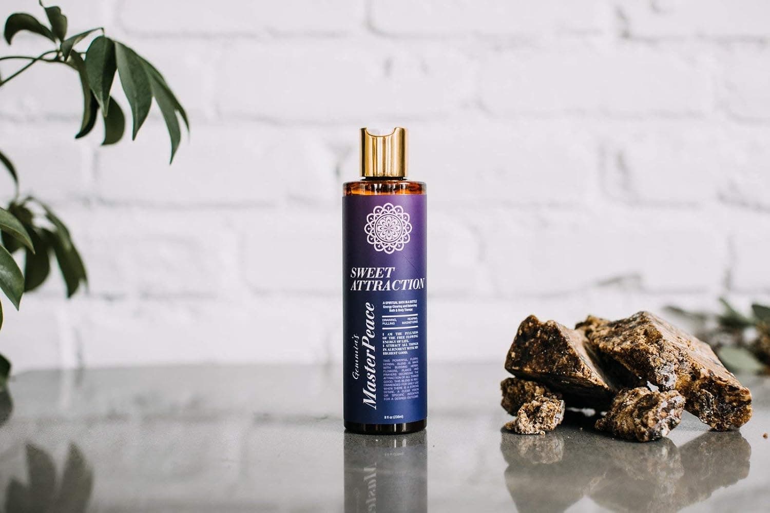 MasterPeace African Black Soap Body Wash - Natural Energizing Body Wash For Women (Sweet Attraction)