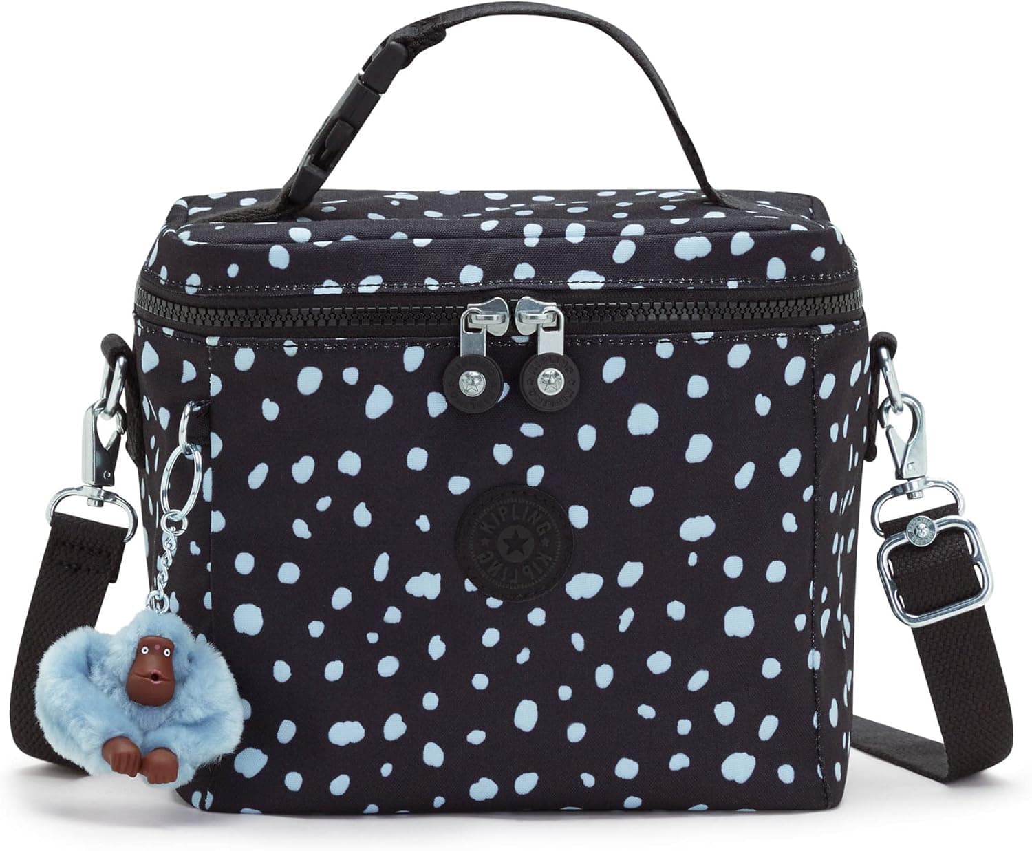 Kipling Graham Printed Lunch Bag Crazy Spots
