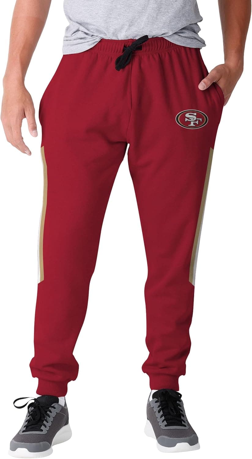 FOCO Men's NFL Team Logo Gear Athletic Pants Joggers