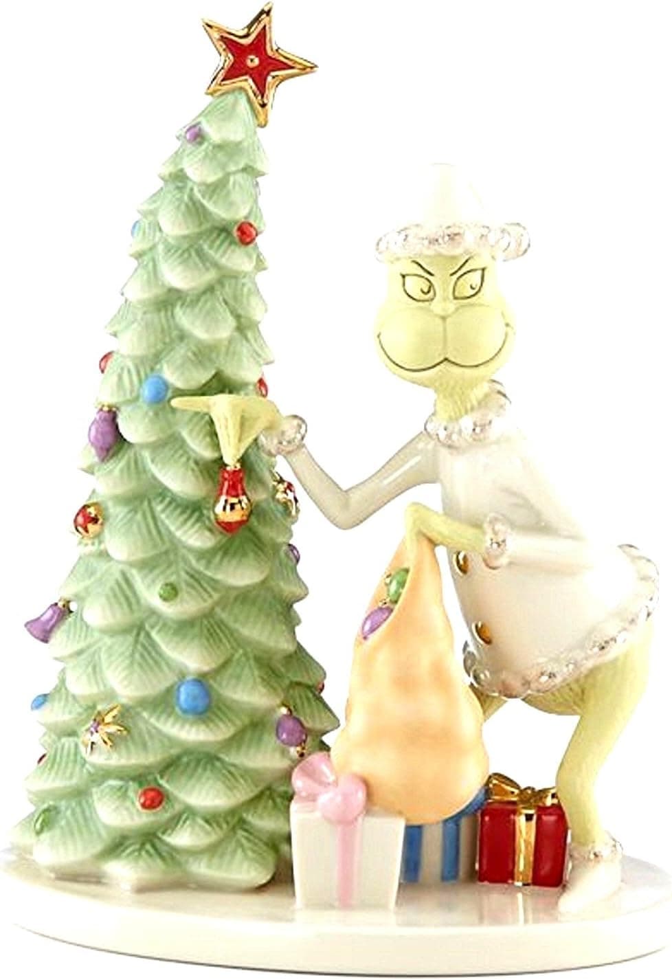Lenox Grinch Christmas Crook Figurine How Grinch Stole Christmas Dr Seuss new Grinch stealing Xmas ornaments