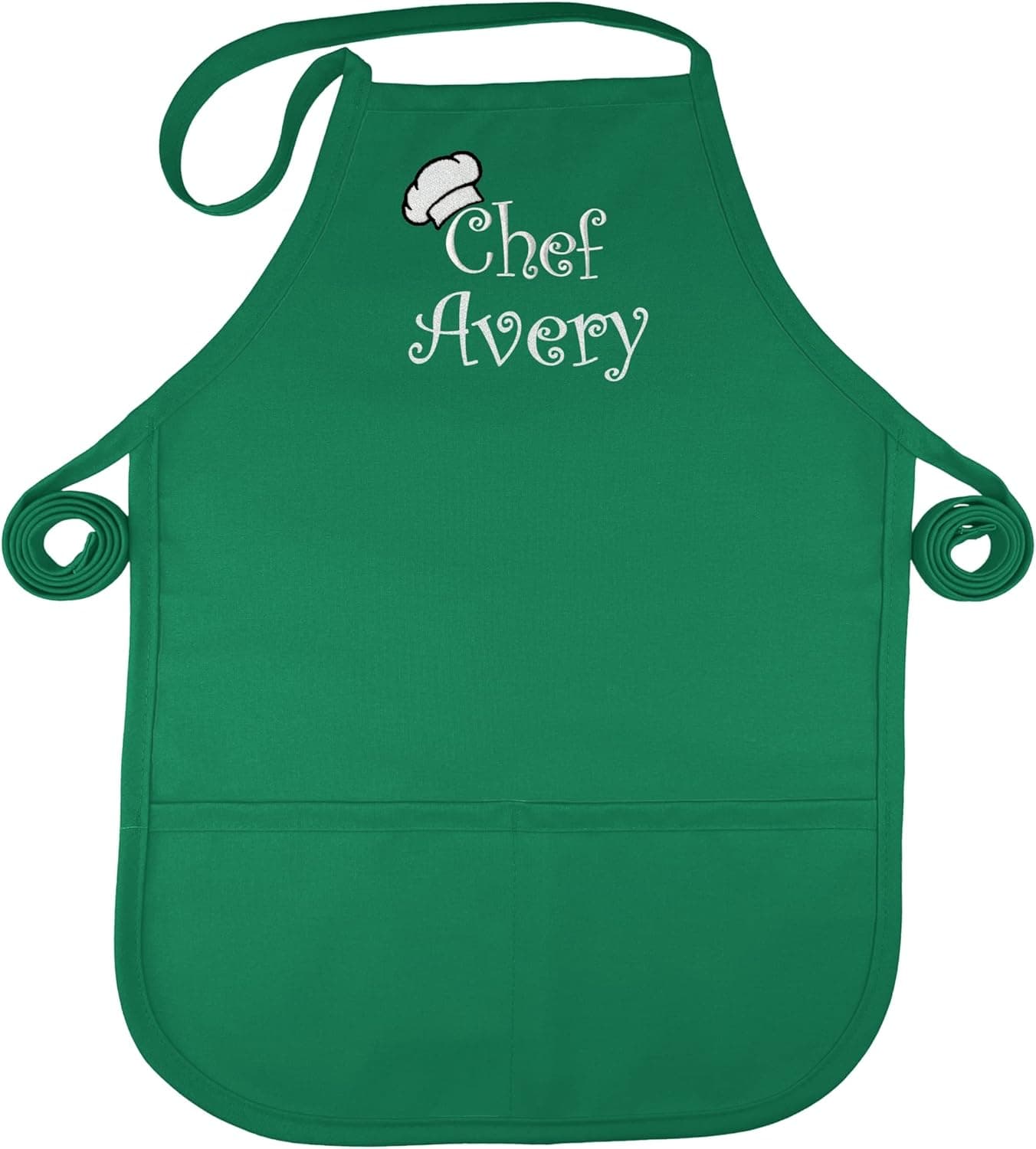 Custom Apron Store - Personalized Kids Apron - Chef Apron for Kids - Add a Name to Personalize Kids Aprons for Girls or Boys