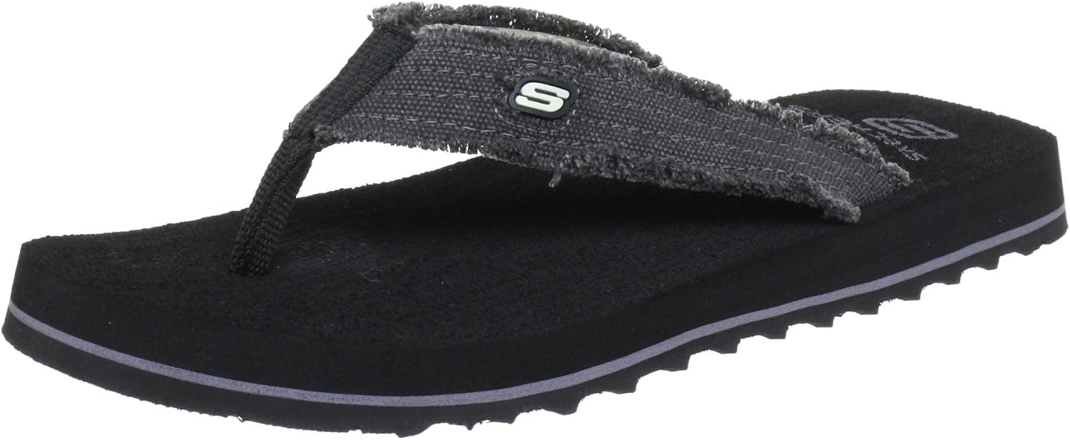 Skechers USA Men's Fray Cotton Thong