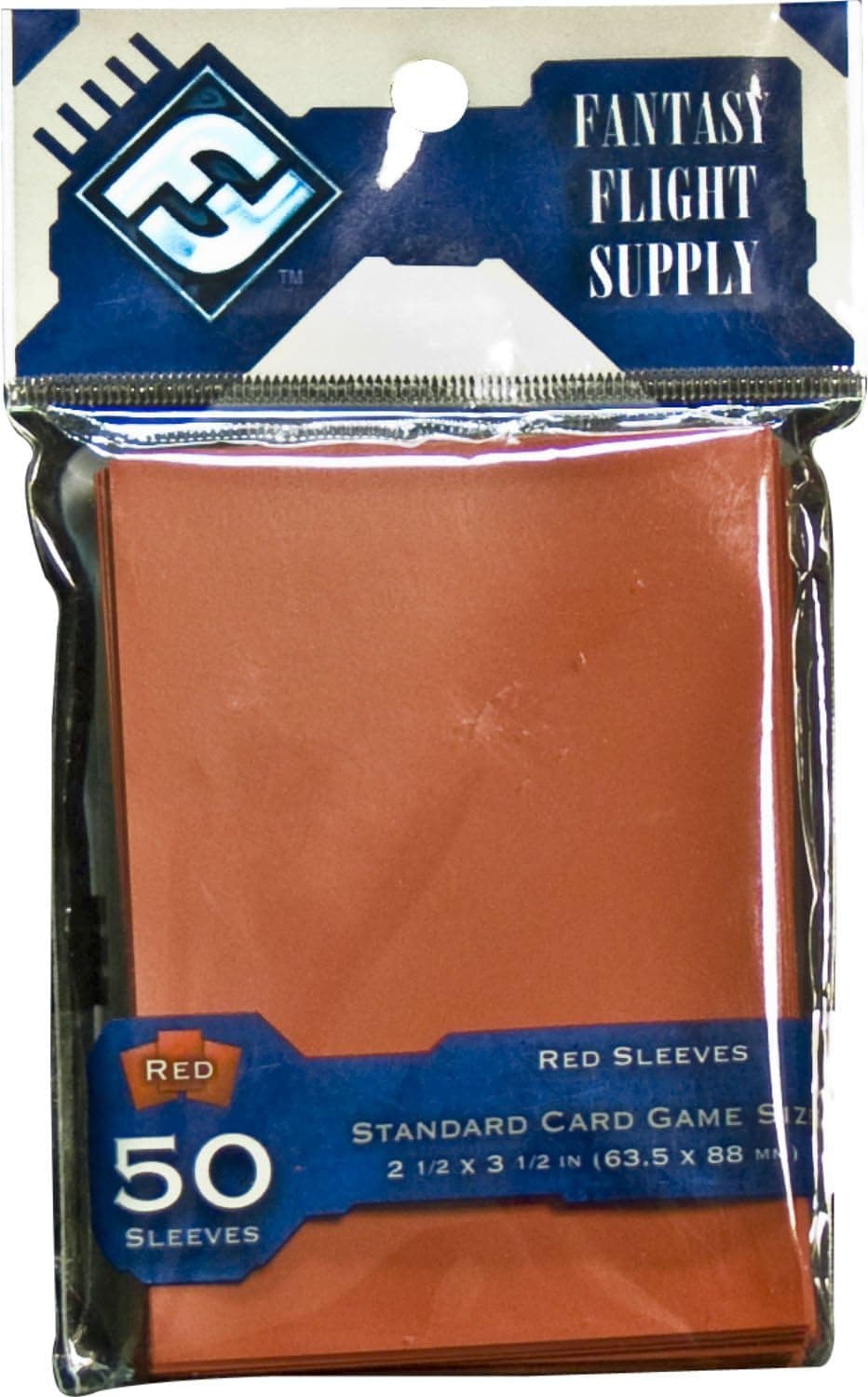 Card Sleeves: Standard Red (Pack)