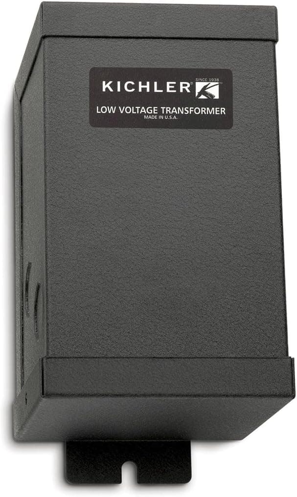 Kichler 10205BK TaskWork Linear 150W 12V Magnetic Low-Voltage Transformer, Black Finish
