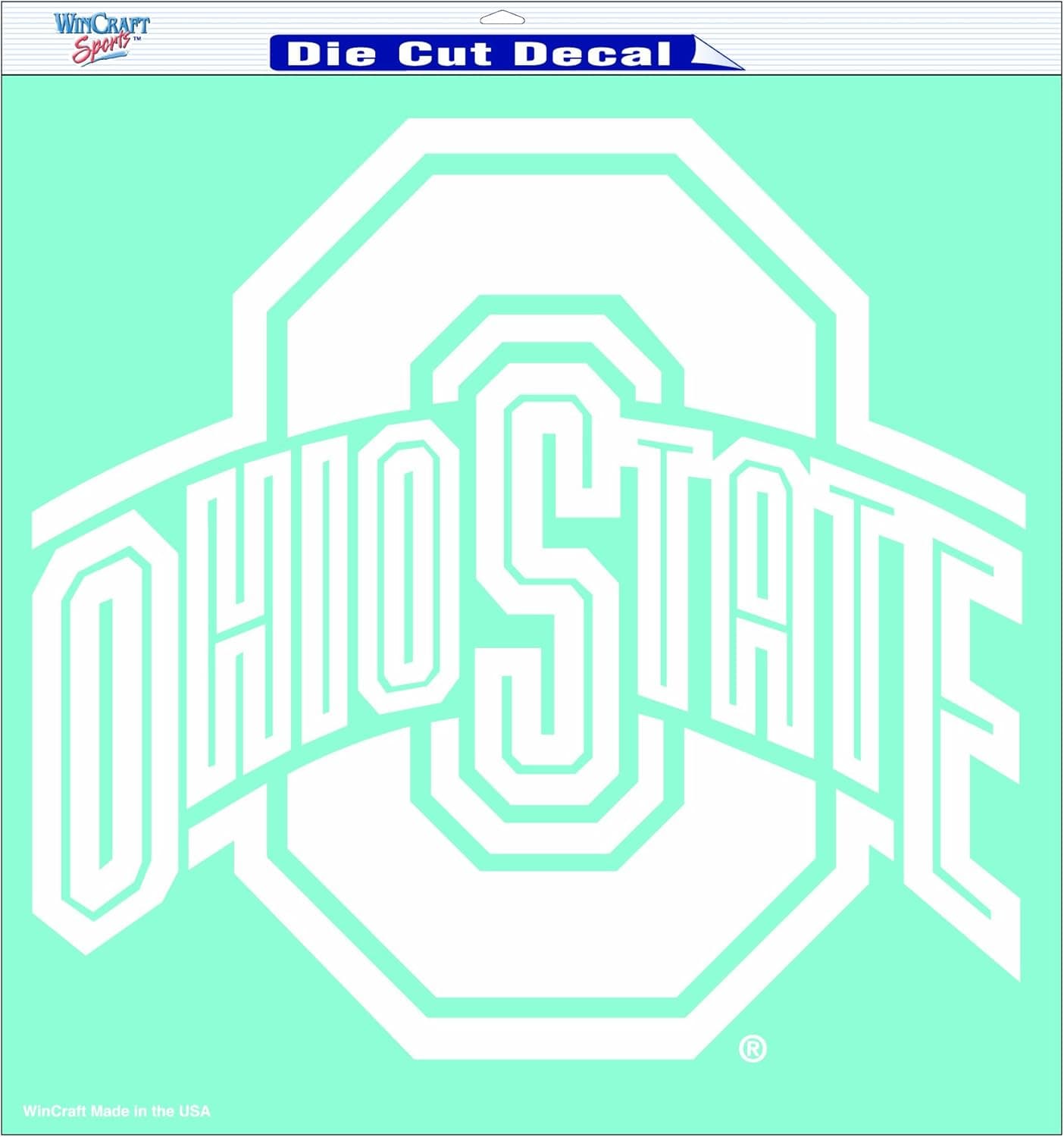 NCAA Ohio State Buckeyes 18-by-18 inch Diecut Decal
