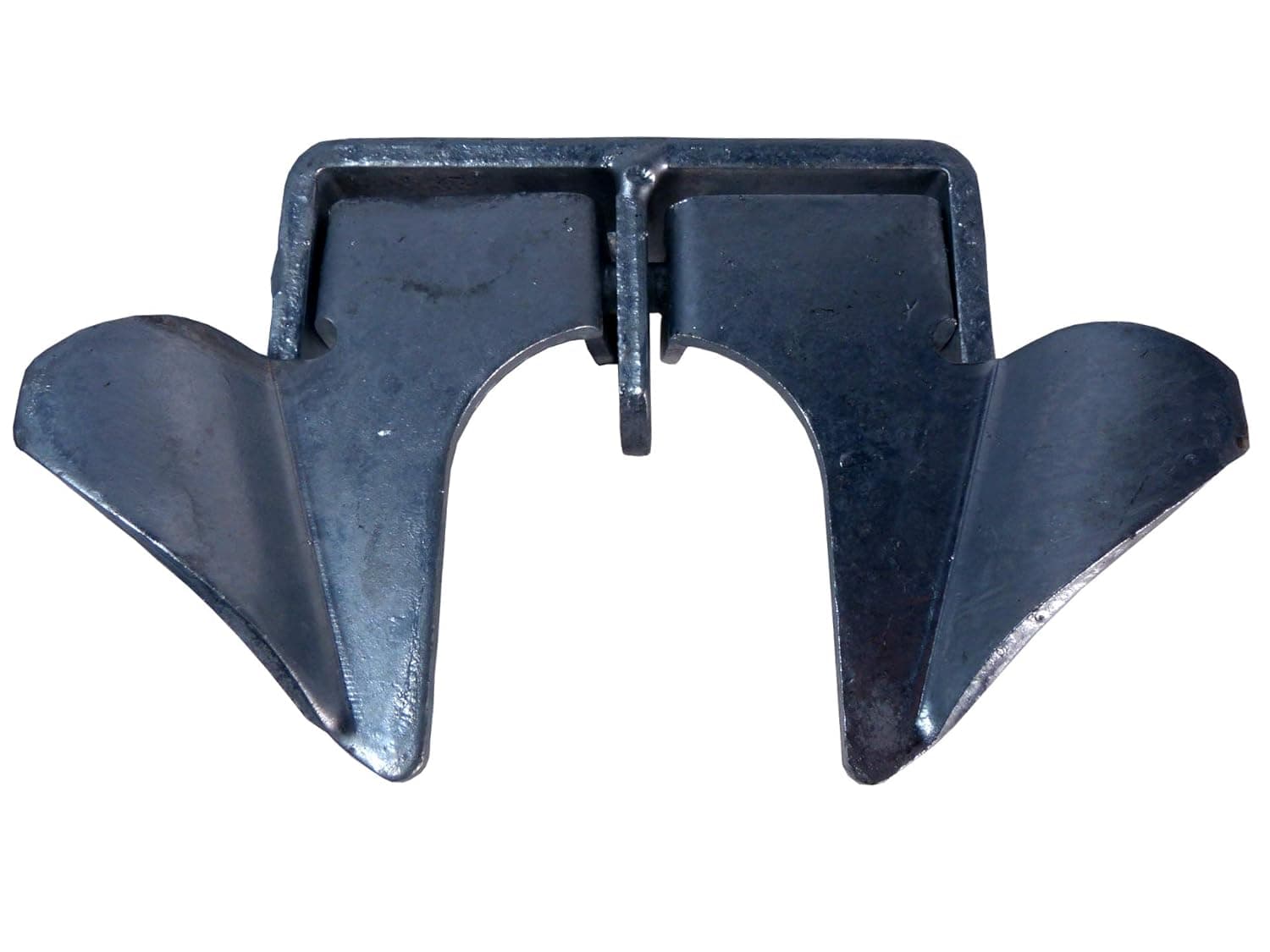 Wall Mount Gate Butterfly Fork Latch - 1-3/8-1-5/8" Fork - Chain Link Fence Gate Latching Hardware - Chain Link Fence Gate Parts