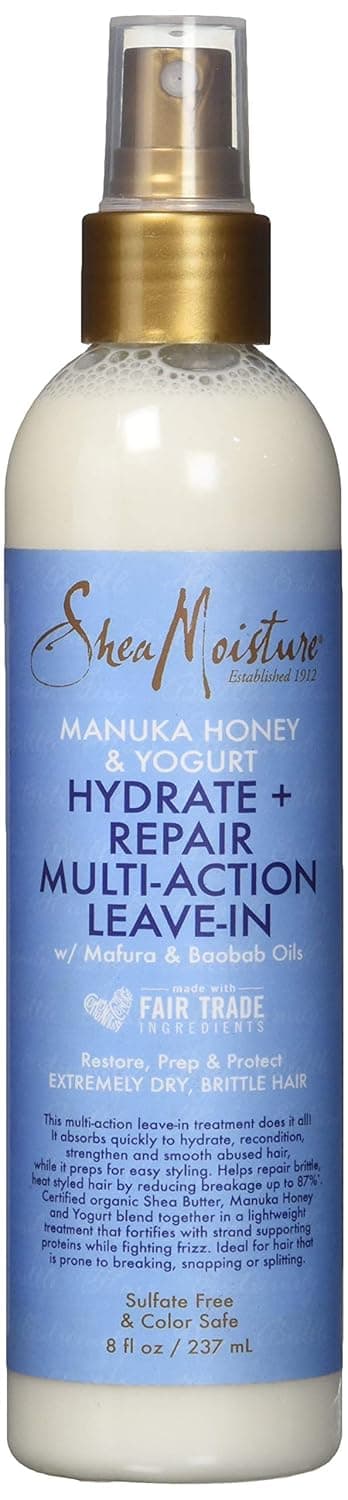 Shea Moisture Manuka Honey and Yogurt Hydrate Plus Repair Multi-Action Leave-In, 8 Ounce