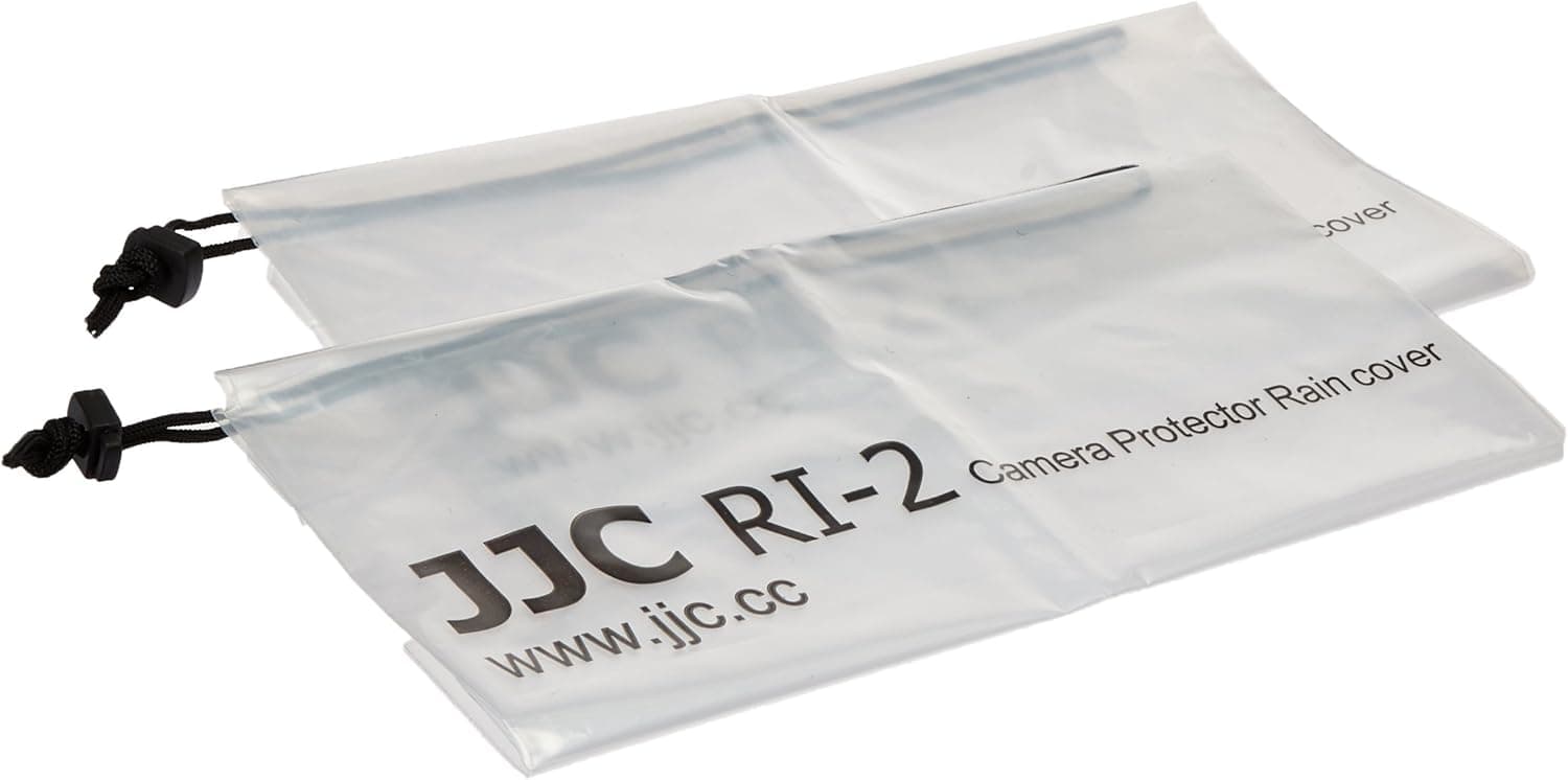 JJC RI-2 Professional Camera Rain Cover Protector for Canon & Nikon (Black)