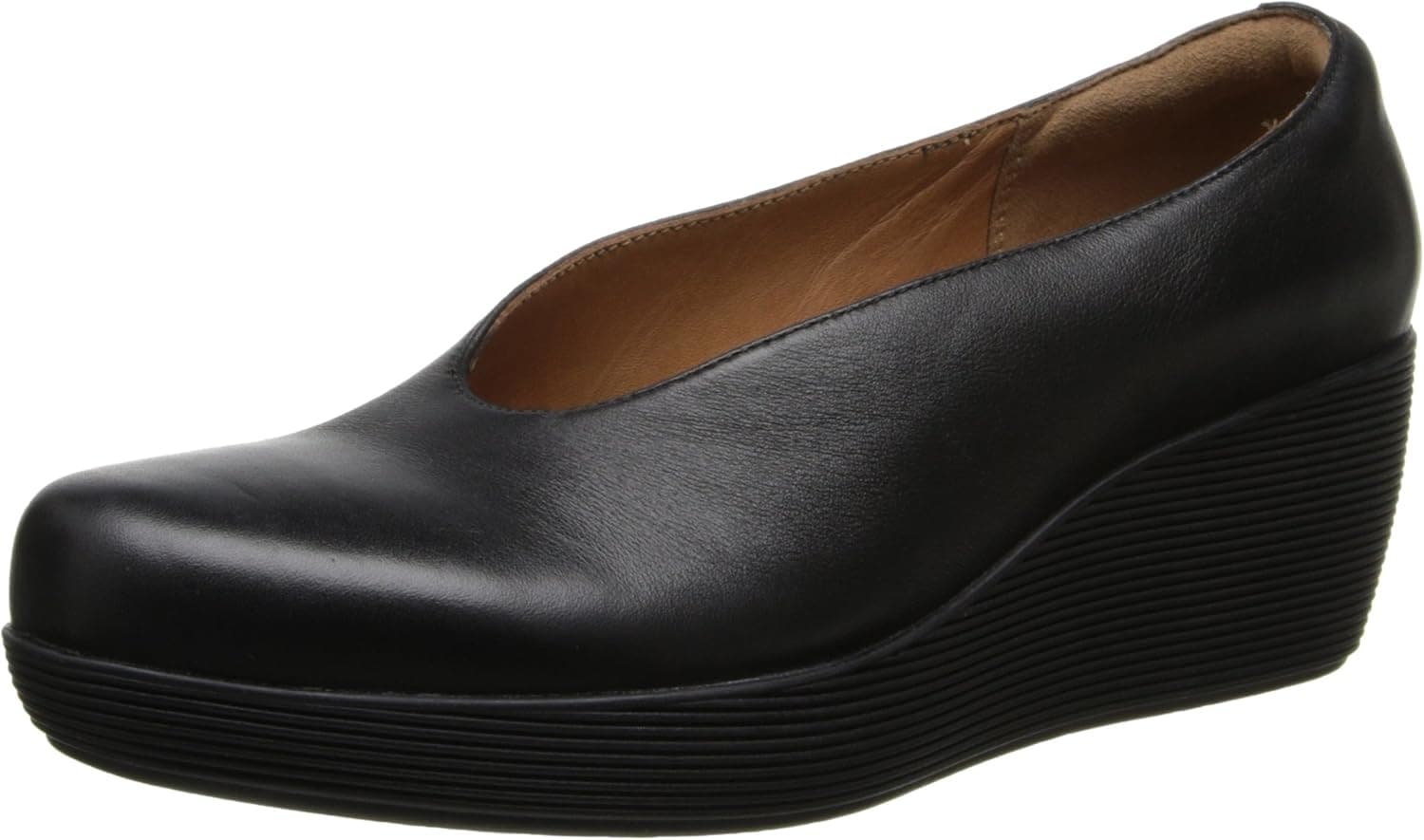 Clarks Women's Claribel Flare Wedge Pump