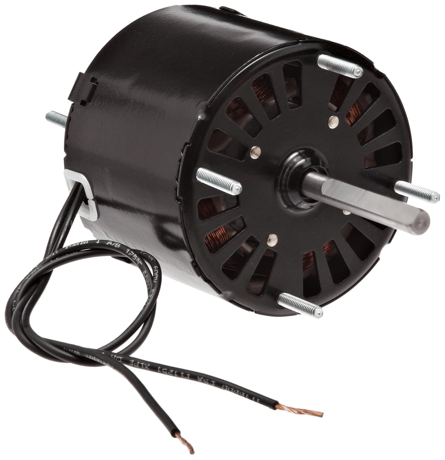 Fasco D132 3.3" Frame Open Ventilated Shaded Pole General Purpose Motor with Sleeve Bearing, 1/20HP, 1500rpm, 115V, 60Hz, 1.8 amps, CW Rotation