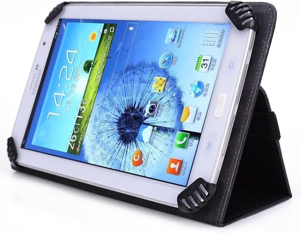 DigiLand DL 7 7" Tablet Case - UniGrip Edition - Black - by Cush Cases (Fits Model DL700D)