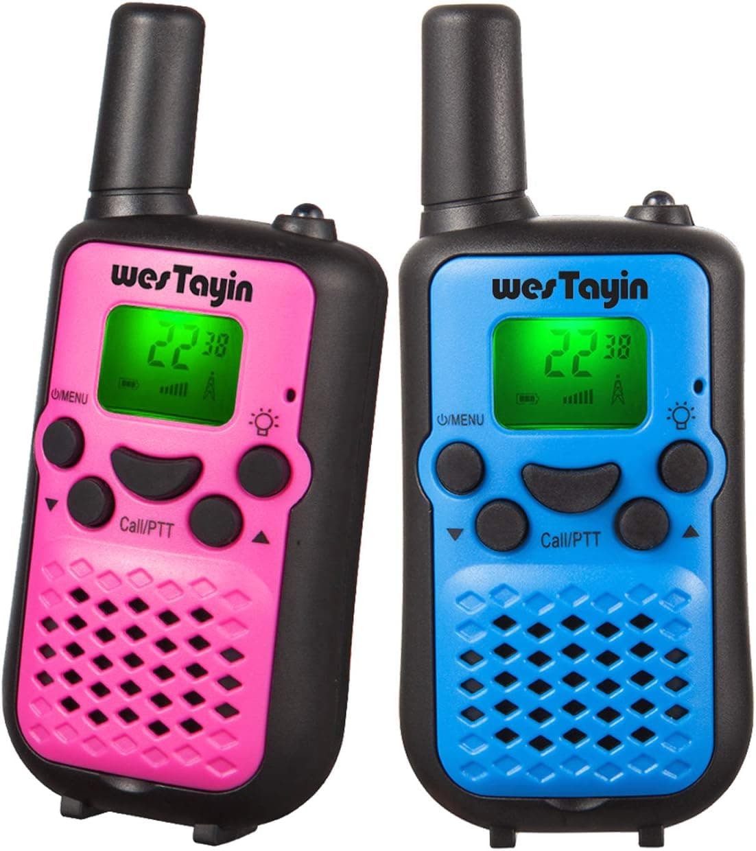 2022 Upgraded Walkie Talkies for Kids 5 KM Kids Walkie Talkies for Boys Girls VOX Hands-Free Toy Walkie Talkies for Little Hands for Kids Set of 2