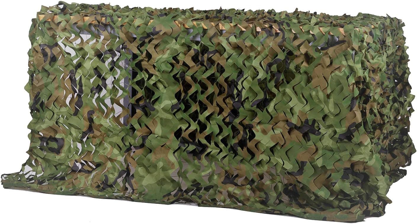 Camouflage Netting Camo Net Sunscreen Nets for Sunshade Camping Military Hunting Shooting Blind Watching Hide Party Decorations