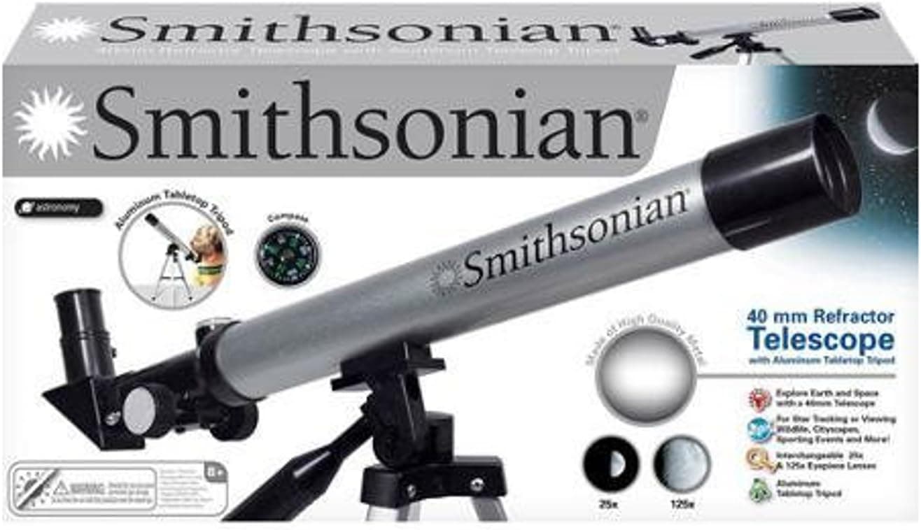 Smithsonian Telescope with Tabletop Stand