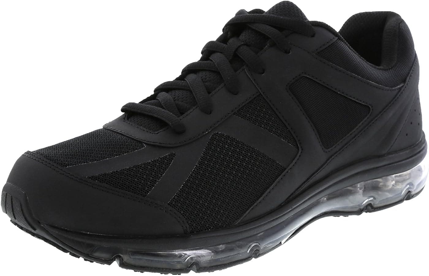 safeTstep Slip Resistant Men's Black Men's Blast Runner 9.5 Regular