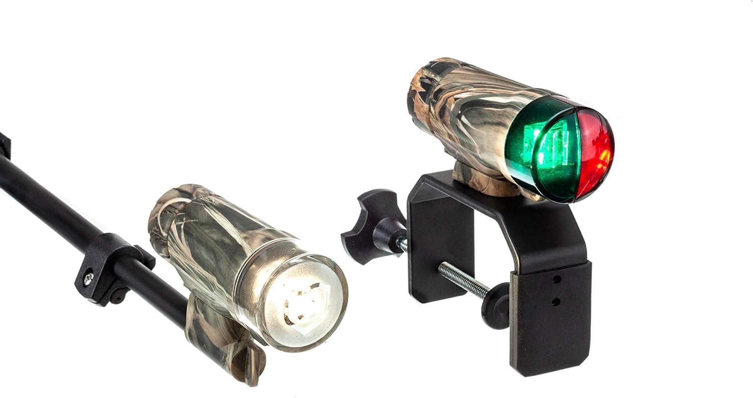 Attwood 14197-7 Portable All-Craft LED Boat Navigation Light Kit - Realtree Max-4 Camouflage