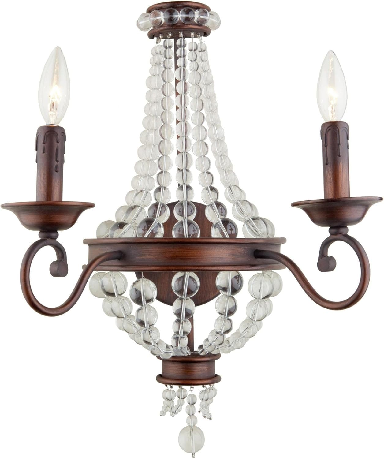 Artcraft Lighting Cobochon 2-Light Wall Sconce