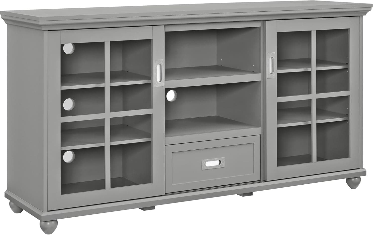 Ameriwood Home Aaron TV Stand, Gray