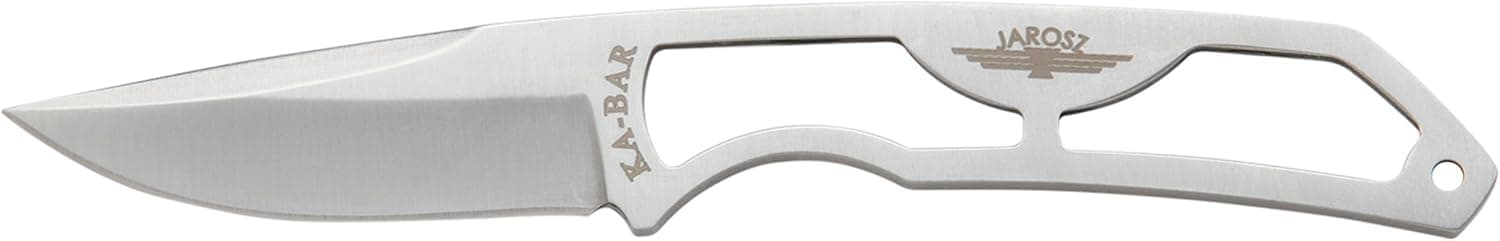 Ka-Bar 7001BP Jarosz Rambler Skeleton Knife, 2.5"