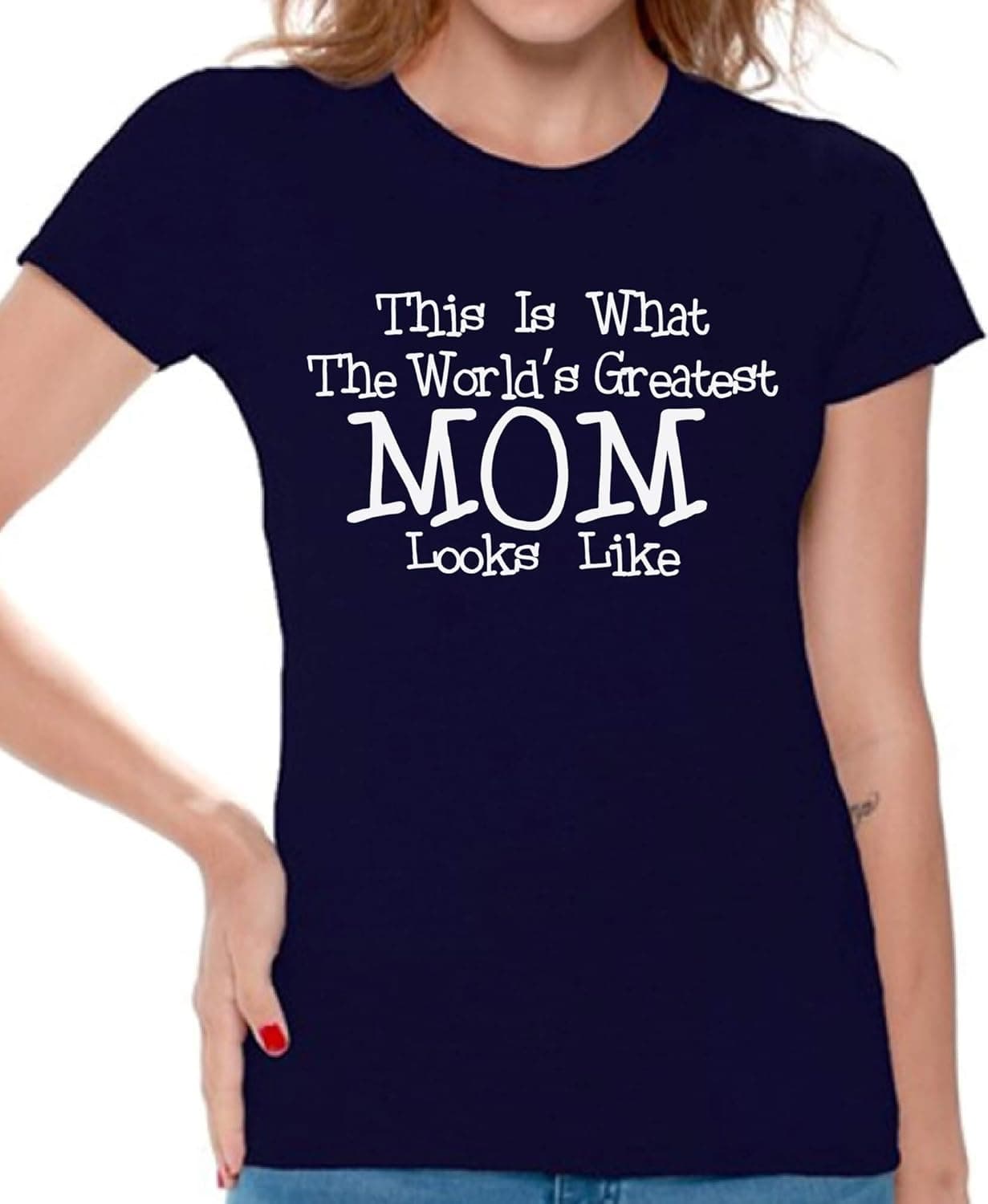 Mom Shirts with Sayings - Funny Greatest Mommy Tee