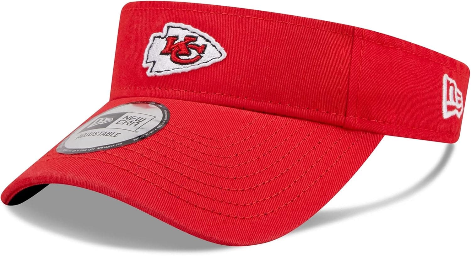 New Era Men's Red Kansas City Chiefs Adjustable Visor
