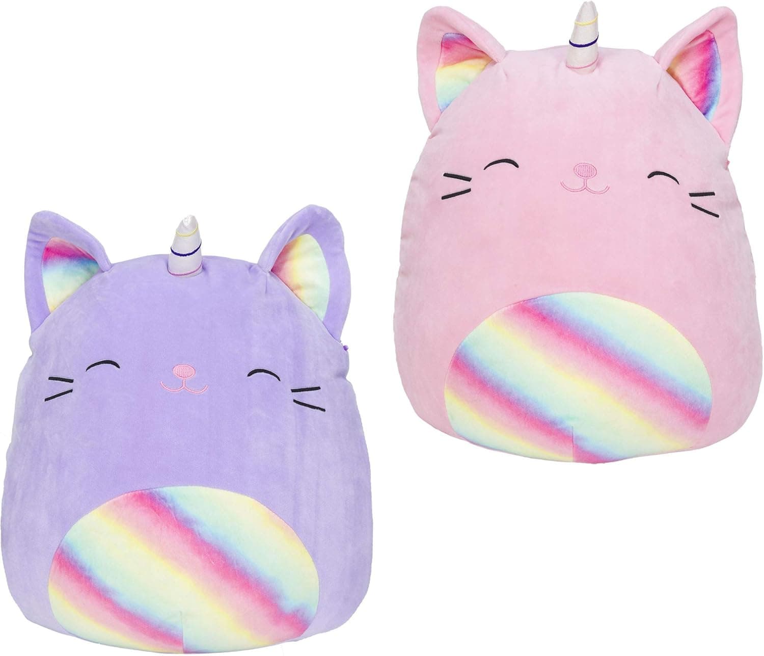 Squishmallows Official Kellytoy Plush 16" Caticorn- ONE of Two Pictured Styles May Vary - Sabrina or Courtney