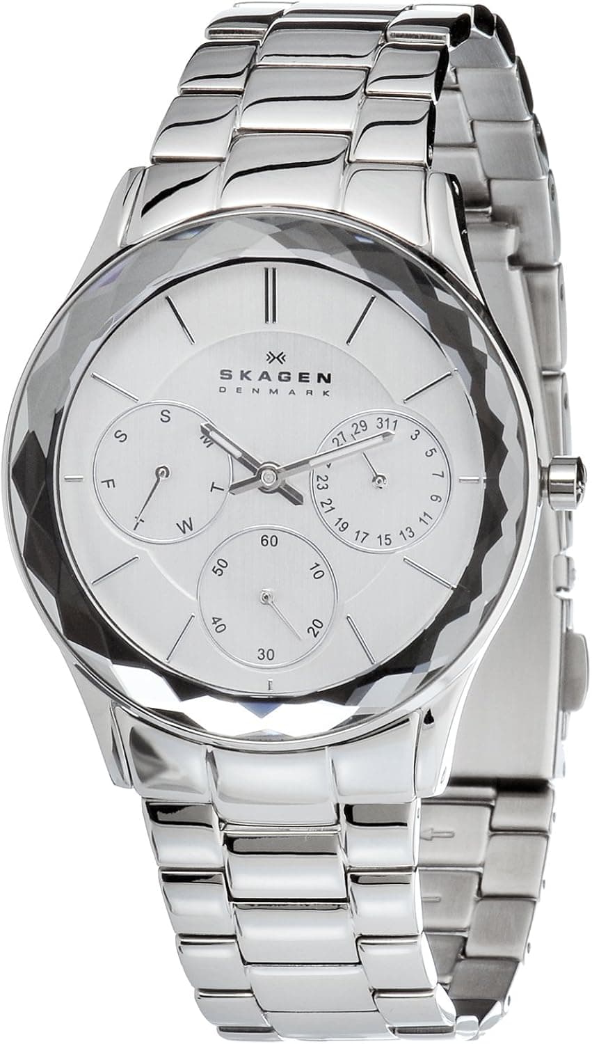 Skagen Women's 344LSXS Stainless Steel Silver Dial Watch