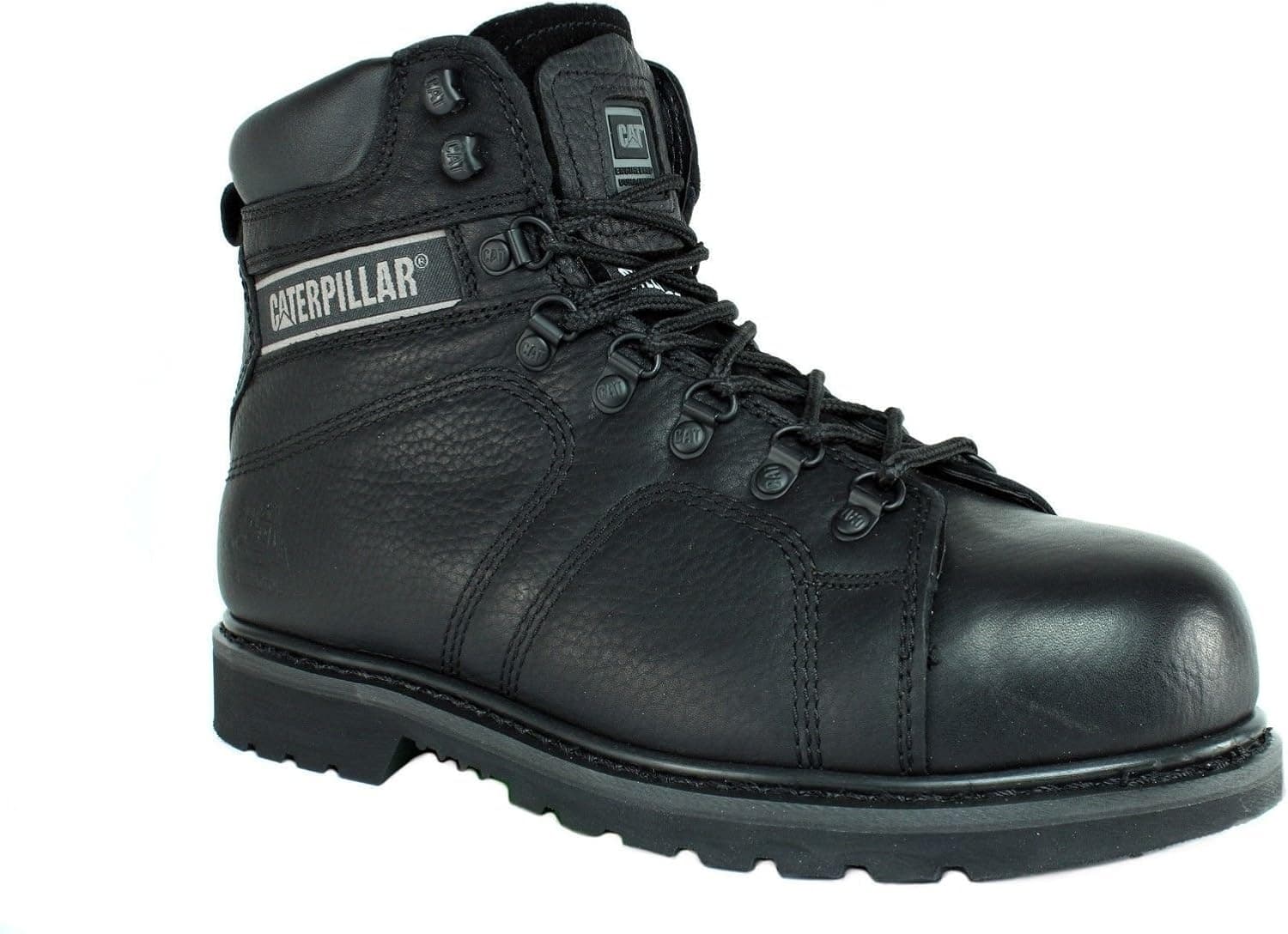 Caterpillar Silverton SureGrip Mens Black Boots
