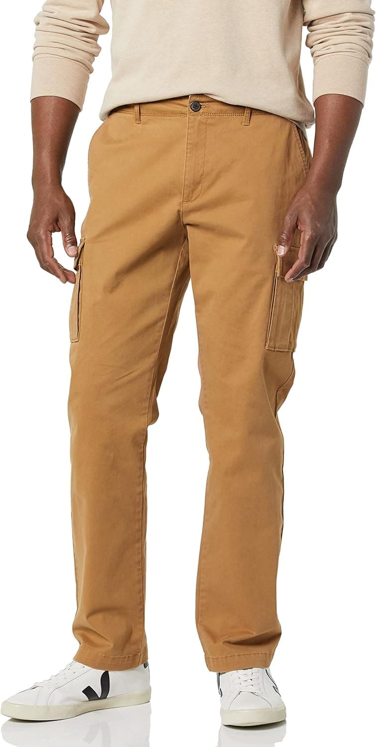 Goodthreads Men's Athletic-Fit Comfort Stretch Vintage Cargo Pant
