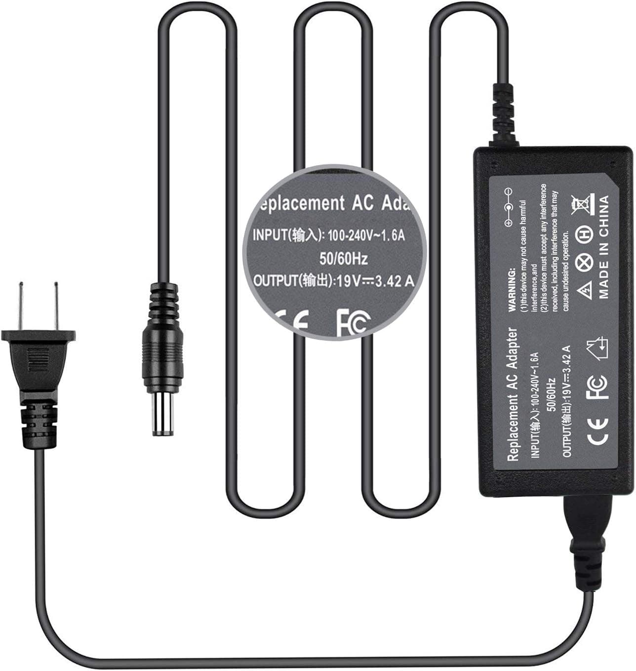 19V AC Adapter Charger for Harman Kardon Onyx Studio 7 6 5 4 3 2 1 Wireless Bluetooth Speaker Replacement Power Cord