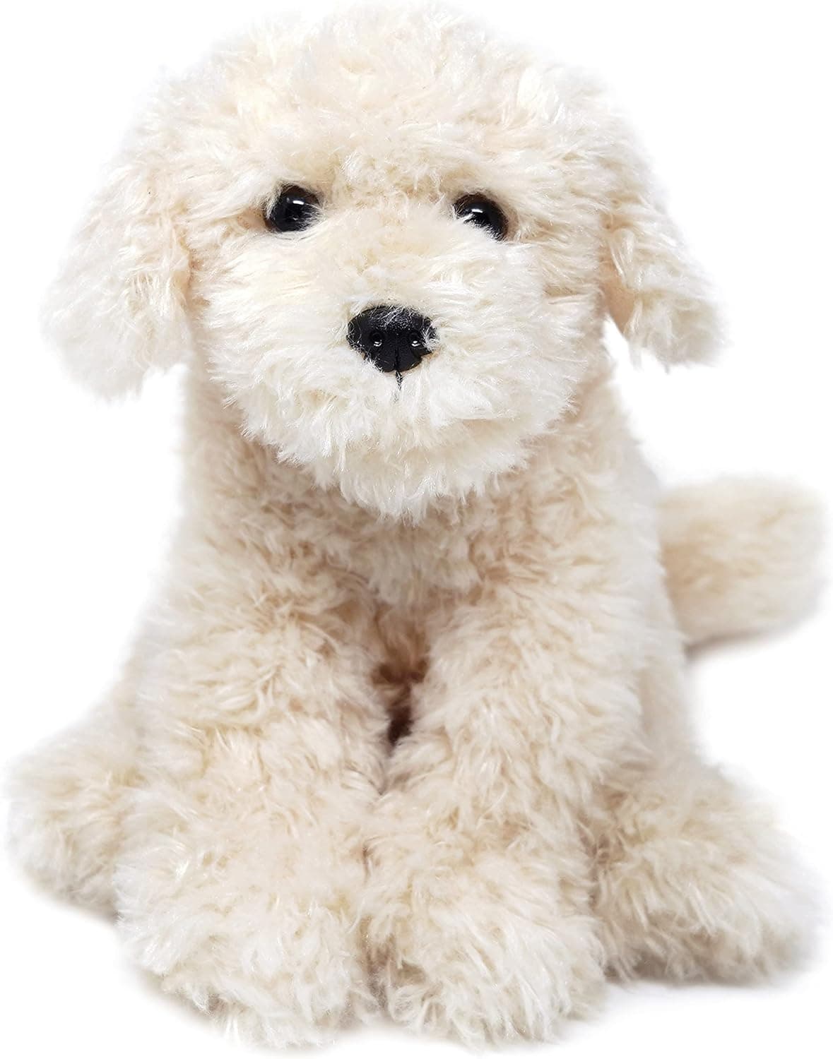 VIAHART Luka The Labradoodle - 12 Inch Stuffed Animal Plush Poodle Dog - by Tiger Tale Toys