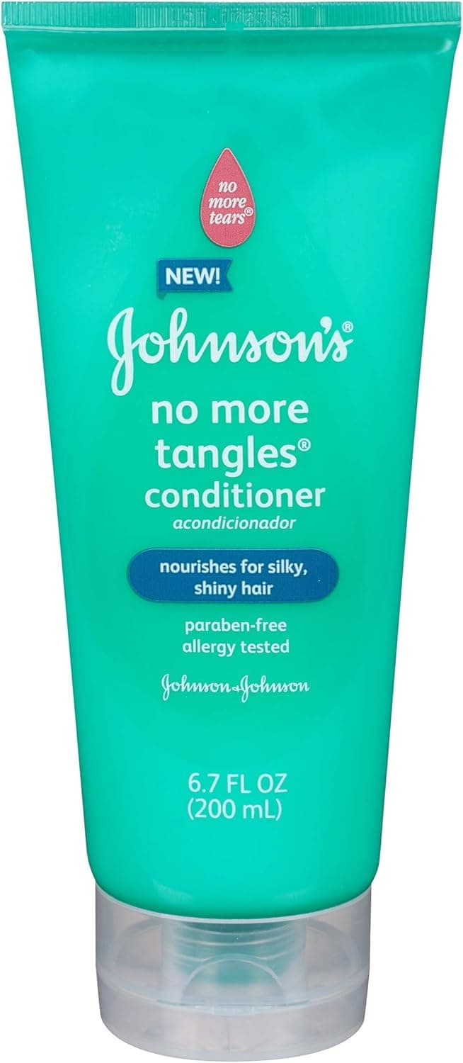 Johnson's No More Tangles Leave-in Conditioner, 6.7 Fl. Oz