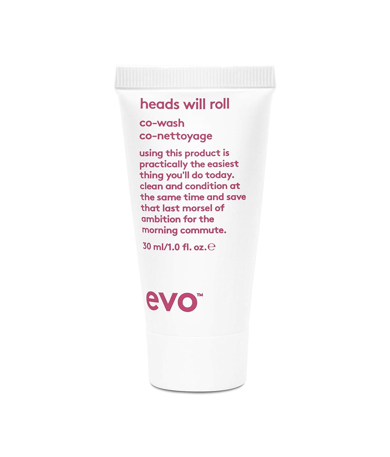 evo Heads Will Roll Cleansing Conditioner for Curly Hair - Moisturizing Curl Defining & Frizz Eliminating