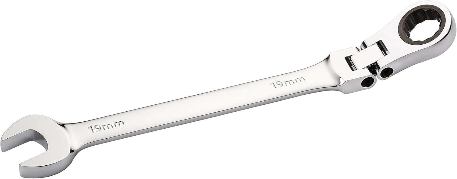 mobarel - 6mm 75° Off-Set Flex-Head Combination Ratcheting Wrench