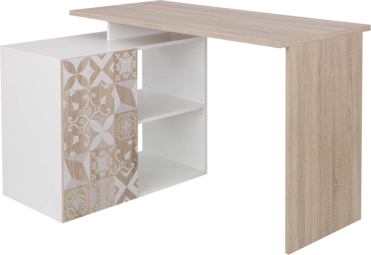 Christelle Office Home Modern Writing Computer Corner Desk l Shape