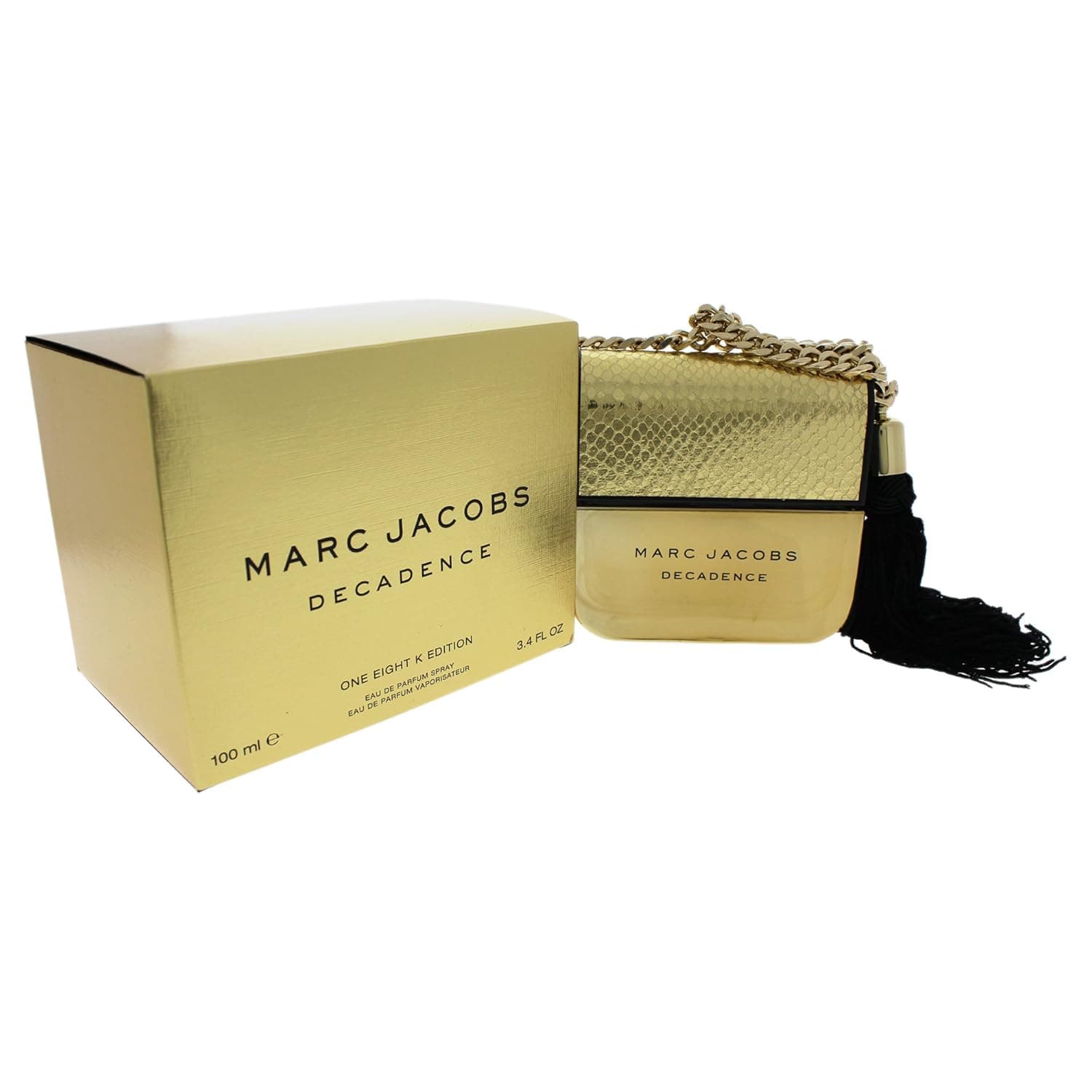 Marc Jacobs Decadence Gold One Eight K Edition for Women, 3.4 Ounce