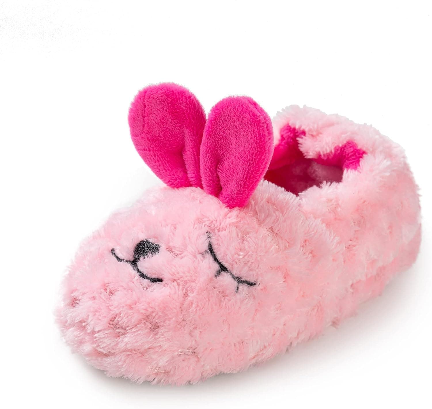 Csfry Baby Girl's Premium Soft Plush Slippers Cartoon Warm Winter House Shoes