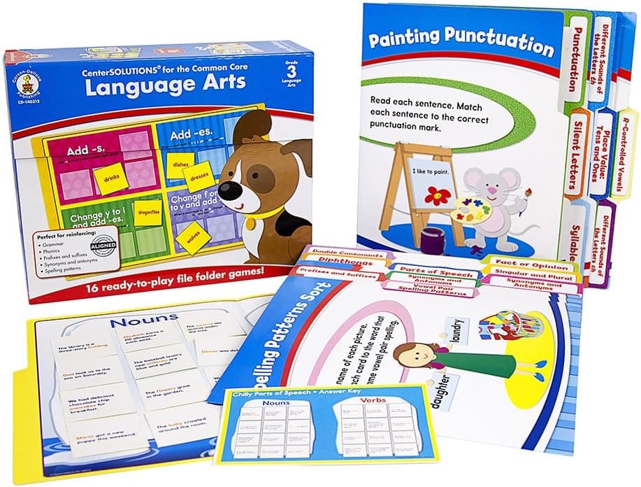 Carson Dellosa Language Arts File Folder Game (140312)