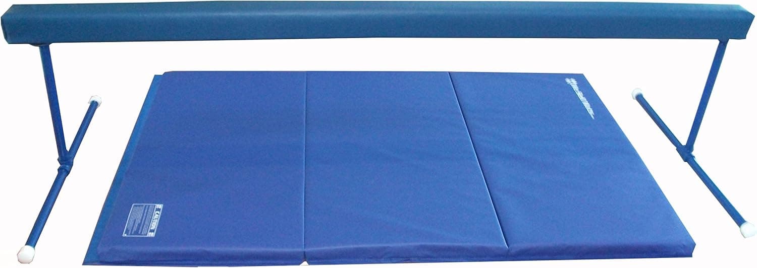 Balance Beam Blue - Gymnastics Mat Combo