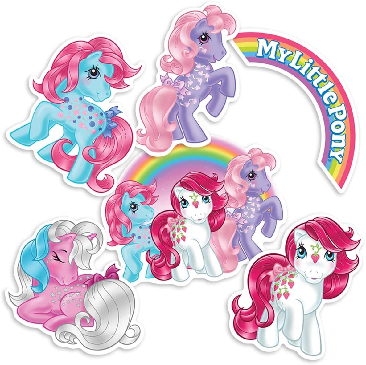 Popfunk My Little Pony Classic Collectible Sticker Set